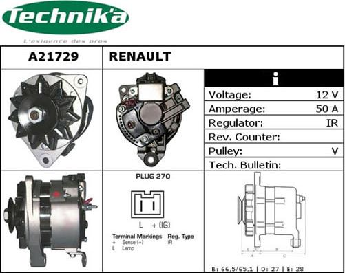 Technika A21729 - Генератор avtolavka.club