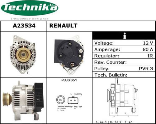 Technika A23534 - Генератор avtolavka.club