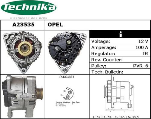 Technika A23535 - Генератор avtolavka.club