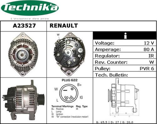 Technika A23527 - Генератор avtolavka.club