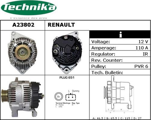 Technika A23802 - Генератор avtolavka.club