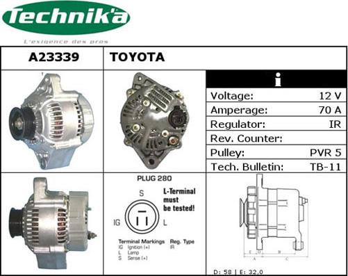 Technika A23339 - Генератор avtolavka.club