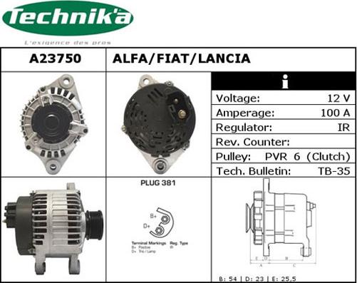 Technika A23750 - Генератор avtolavka.club