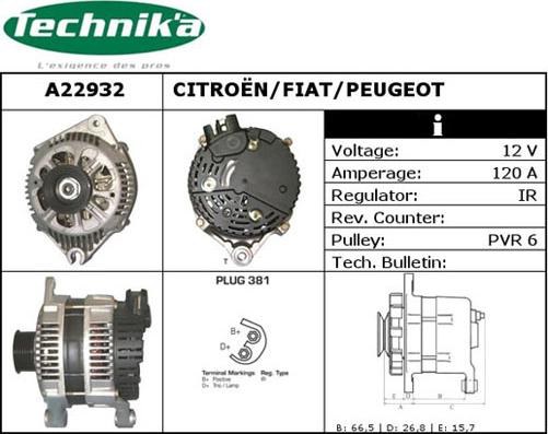 Technika A22932 - Генератор avtolavka.club