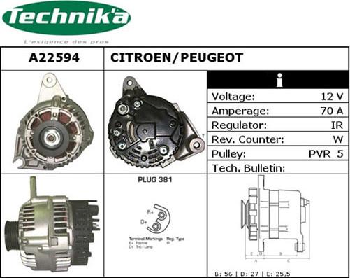 Technika A22594 - Генератор avtolavka.club