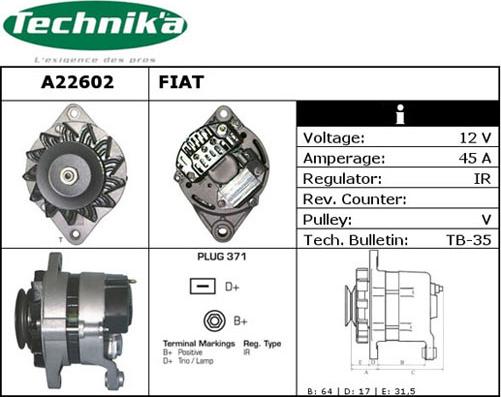 Technika A22602 - Генератор avtolavka.club