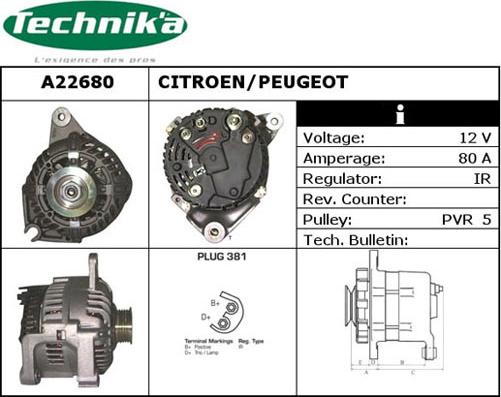 Technika A22680 - Генератор avtolavka.club