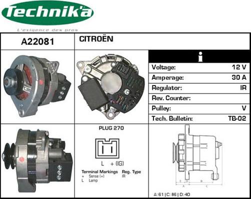 Technika A22081 - Генератор avtolavka.club