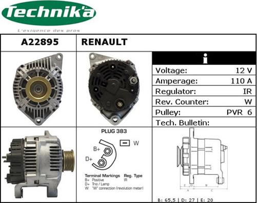 Technika A22895 - Генератор avtolavka.club