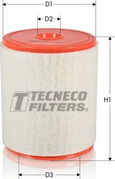 Tecneco Filters AR16005-S - Повітряний фільтр avtolavka.club