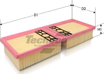 Tecneco Filters AR1614PM - Повітряний фільтр avtolavka.club