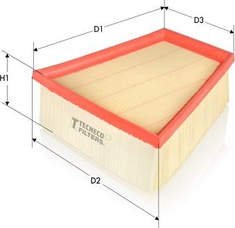 Tecneco Filters AR1750PM - Повітряний фільтр avtolavka.club