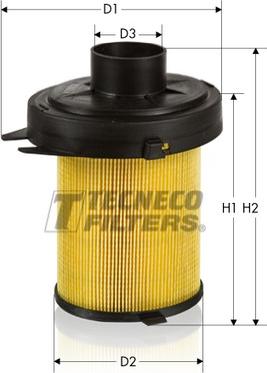 Tecneco Filters AR854 - Повітряний фільтр avtolavka.club