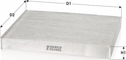Tecneco Filters CK10436 - Фільтр, повітря у внутрішній простір avtolavka.club