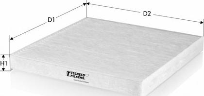 Tecneco Filters CK22023 - Фільтр, повітря у внутрішній простір avtolavka.club