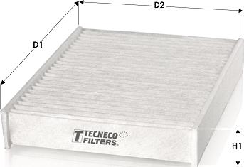 Tecneco Filters CK1255 - Фільтр, повітря у внутрішній простір avtolavka.club