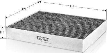 Tecneco Filters CK1251C - Фільтр, повітря у внутрішній простір avtolavka.club