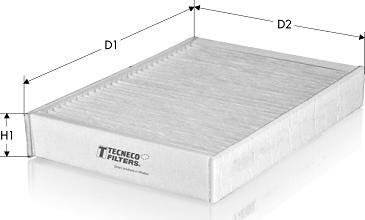 Tecneco Filters CK1261 - Фільтр, повітря у внутрішній простір avtolavka.club