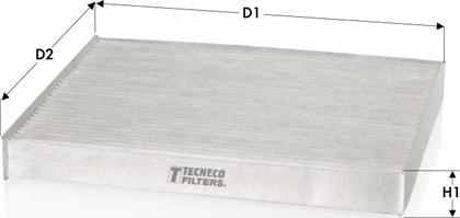 Tecneco Filters CK21009 - Фільтр, повітря у внутрішній простір avtolavka.club