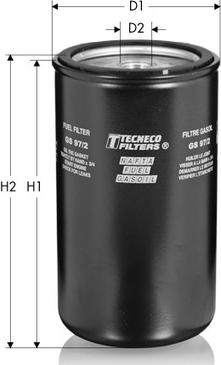 Tecneco Filters GS97/2 - Паливний фільтр avtolavka.club