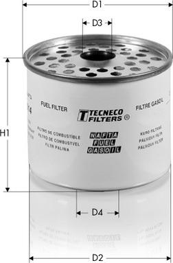 Tecneco Filters GS014 - Паливний фільтр avtolavka.club
