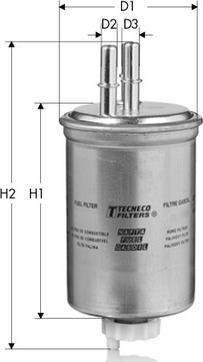Tecneco Filters GS226 - Паливний фільтр avtolavka.club