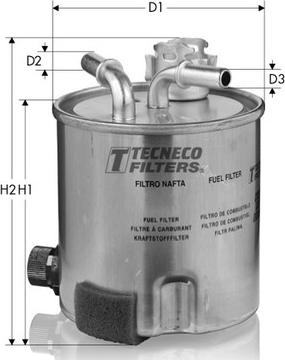 Tecneco Filters GS920/6 - Паливний фільтр avtolavka.club