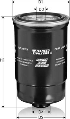 Tecneco Filters GS1199 - Паливний фільтр avtolavka.club