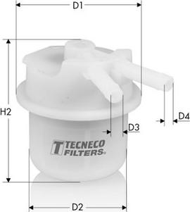Tecneco Filters IN69 - Паливний фільтр avtolavka.club