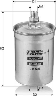 Tecneco Filters IN91 - Паливний фільтр avtolavka.club