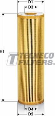 Tecneco Filters OL09918-E - Масляний фільтр avtolavka.club