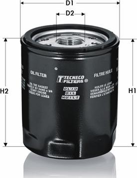 Tecneco Filters OL352 - Масляний фільтр avtolavka.club