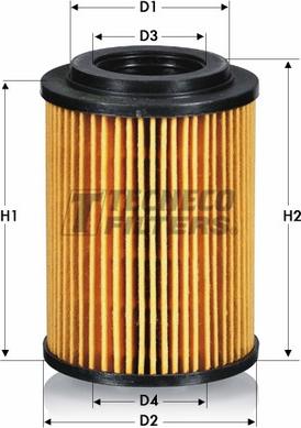 Tecneco Filters OL011277-E - Масляний фільтр avtolavka.club