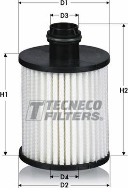 Tecneco Filters OL02506/1-E - Масляний фільтр avtolavka.club