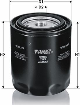 Tecneco Filters OL526 - Масляний фільтр avtolavka.club