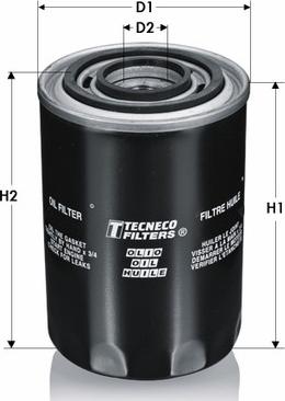 Tecneco Filters OL3003-T/94 - Масляний фільтр avtolavka.club