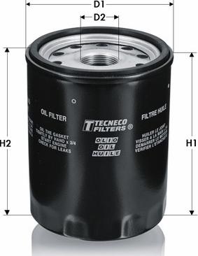 Tecneco Filters OL4488 - Масляний фільтр avtolavka.club