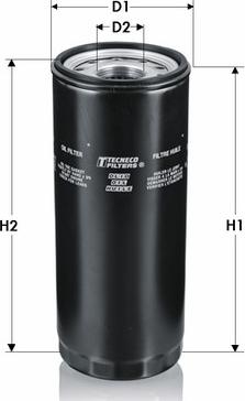 Tecneco Filters OL2960 - Масляний фільтр avtolavka.club