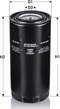 Tecneco Filters OL268 - Масляний фільтр avtolavka.club