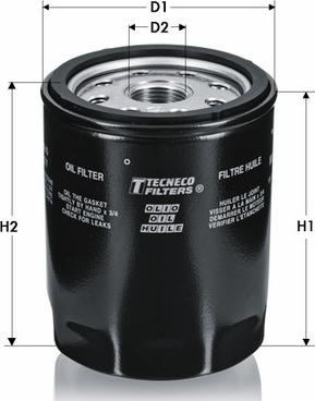 Tecneco Filters OL7037 - Масляний фільтр avtolavka.club