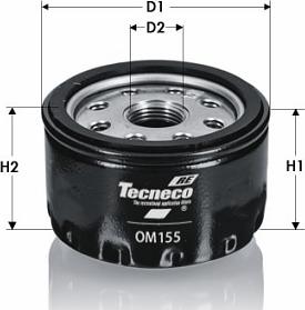 Tecneco Filters OM155 - Масляний фільтр avtolavka.club