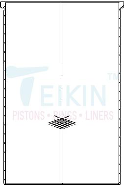 Teikin LFF-39181.STD - Гільза циліндра avtolavka.club