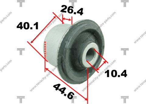 Tenacity AAMMA1017 - Сайлентблок, важеля підвіски колеса avtolavka.club