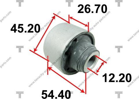 Tenacity AAMMI1021 - Сайлентблок, важеля підвіски колеса avtolavka.club