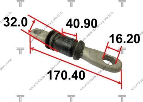 Tenacity AAMTO1036 - Сайлентблок, важеля підвіски колеса avtolavka.club