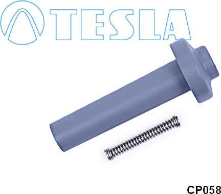 TESLA CP058 - Вилка, свічка запалювання avtolavka.club