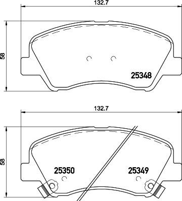 Textar 2534803 - Гальмівні колодки, дискові гальма avtolavka.club