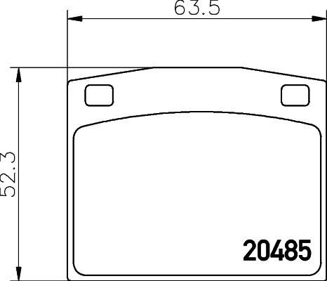 Textar 2048501 - Гальмівні колодки, дискові гальма avtolavka.club