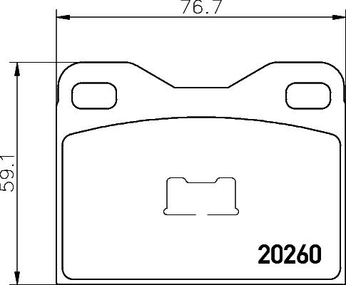 Textar 2026003 - Гальмівні колодки, дискові гальма avtolavka.club