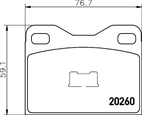 Textar 2026002 - Гальмівні колодки, дискові гальма avtolavka.club